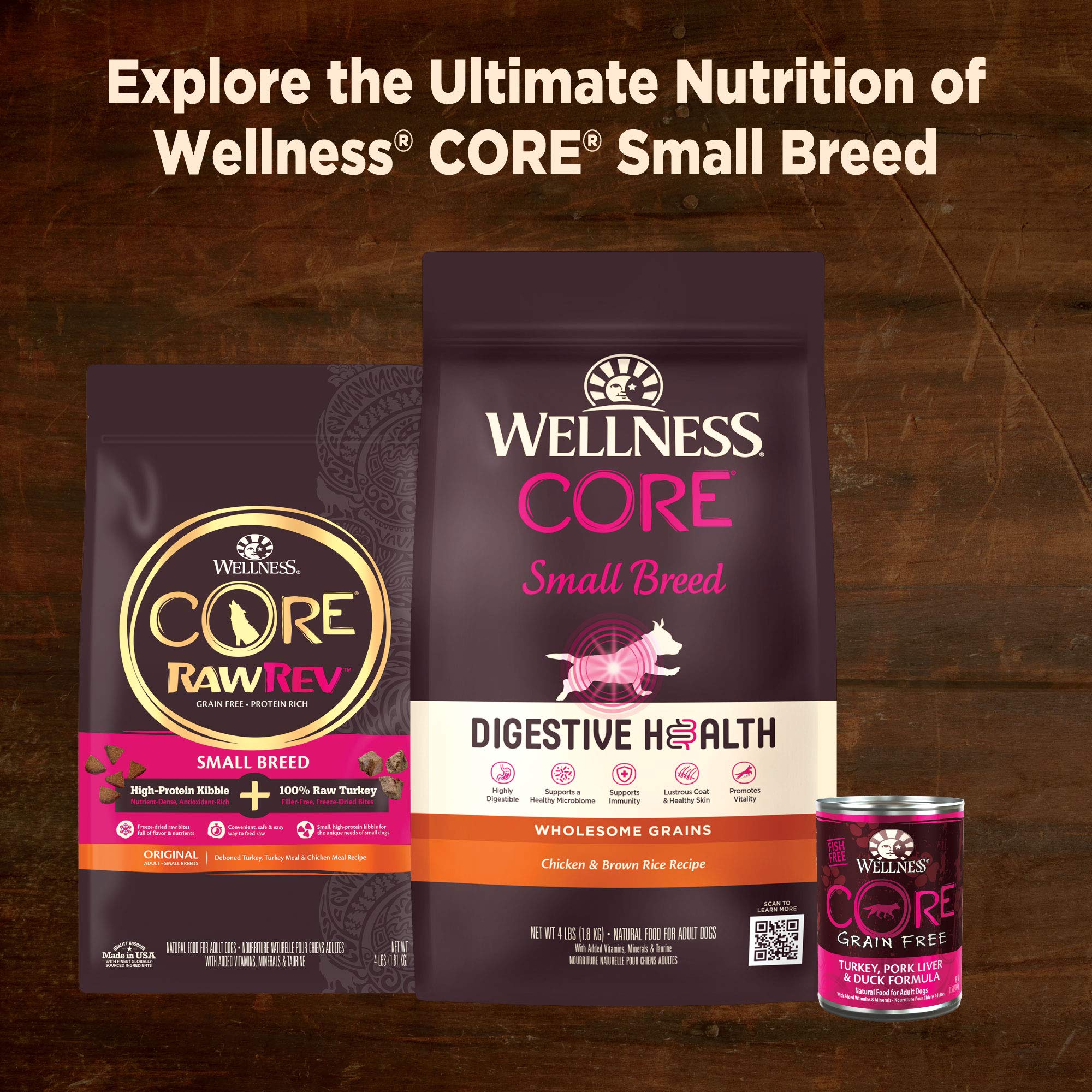 Wellness CORE morceaux dans la sauce, texture appétissante.