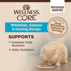 Wellness CORE Pâté Chat Adulte – Poisson Hareng, recette riche en protéines