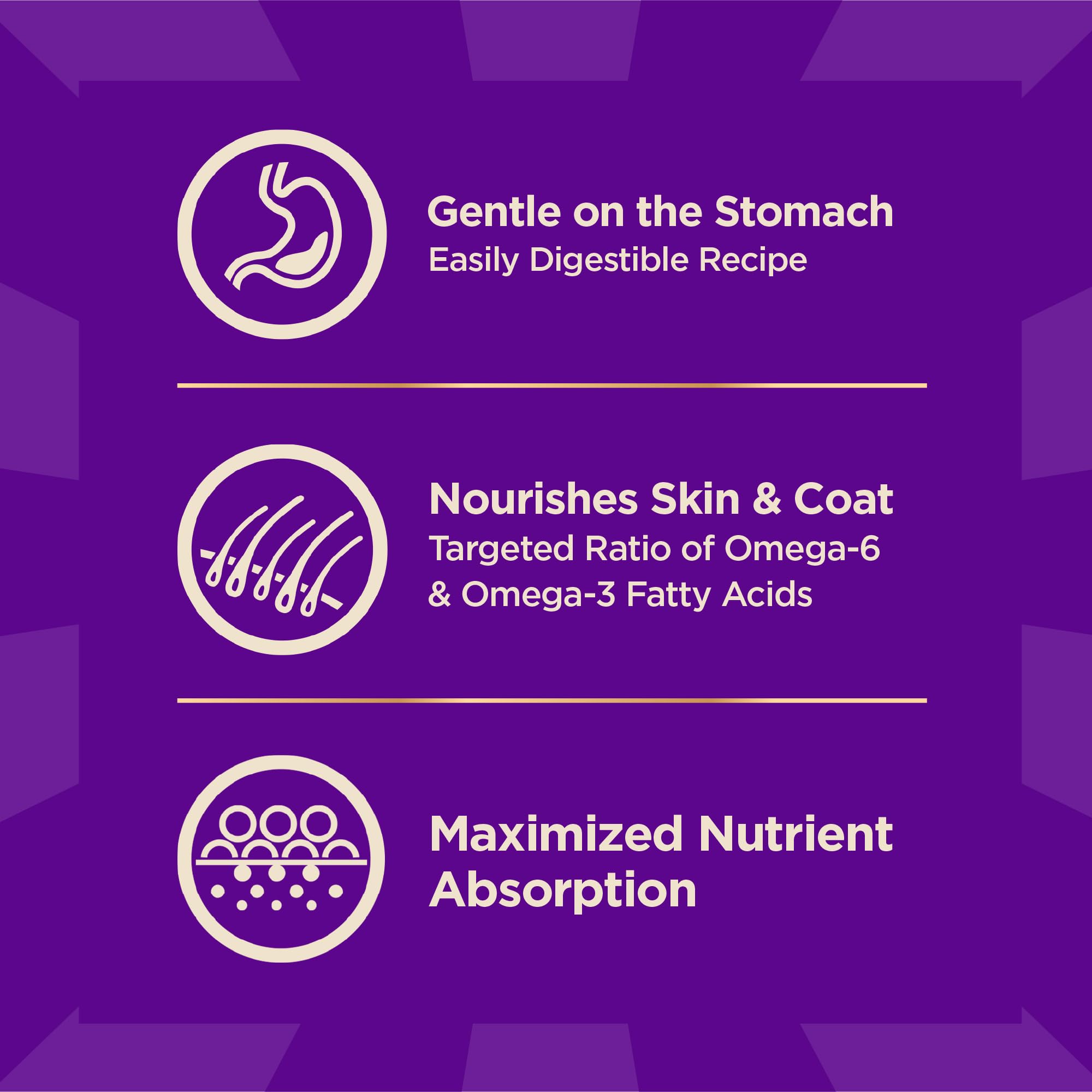 Wellness CORE+ oméga pour peau et poil sains grâce aux acides gras essentiels.