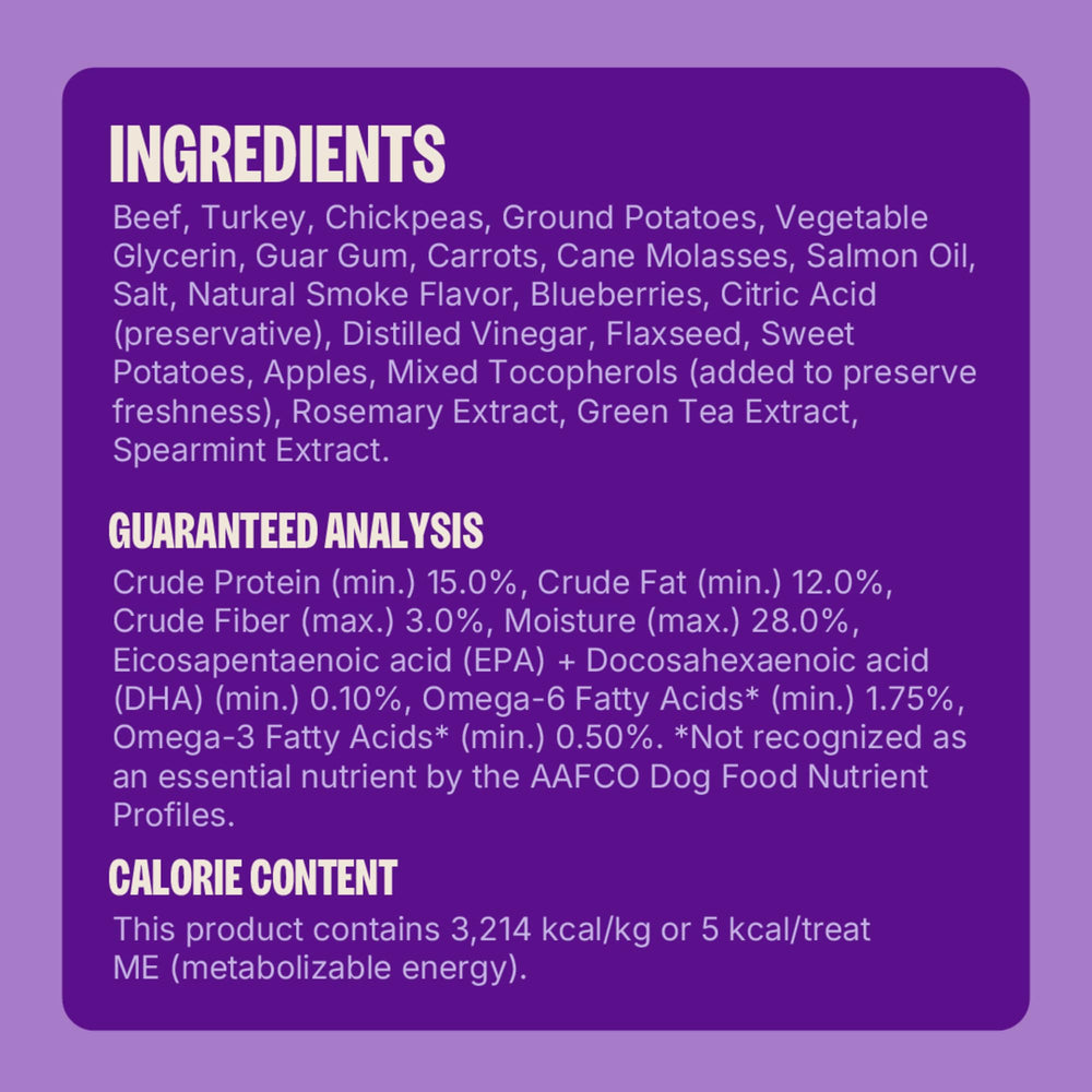 Wellness CORE Puppy Treats fabriqué aux États-Unis avec traçabilité.