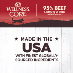Wellness Core soutien musculaire, repas riche en protéines pour chien actif.