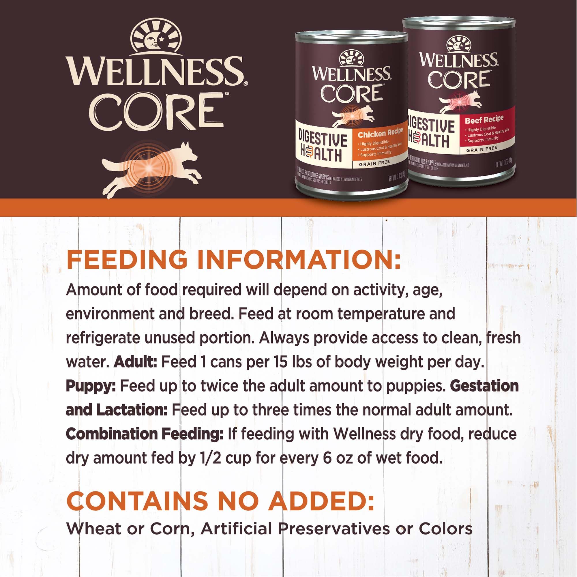 Wellness Core Texture Douce Pâté Poulet: texture douce qui facilite l’alimentation