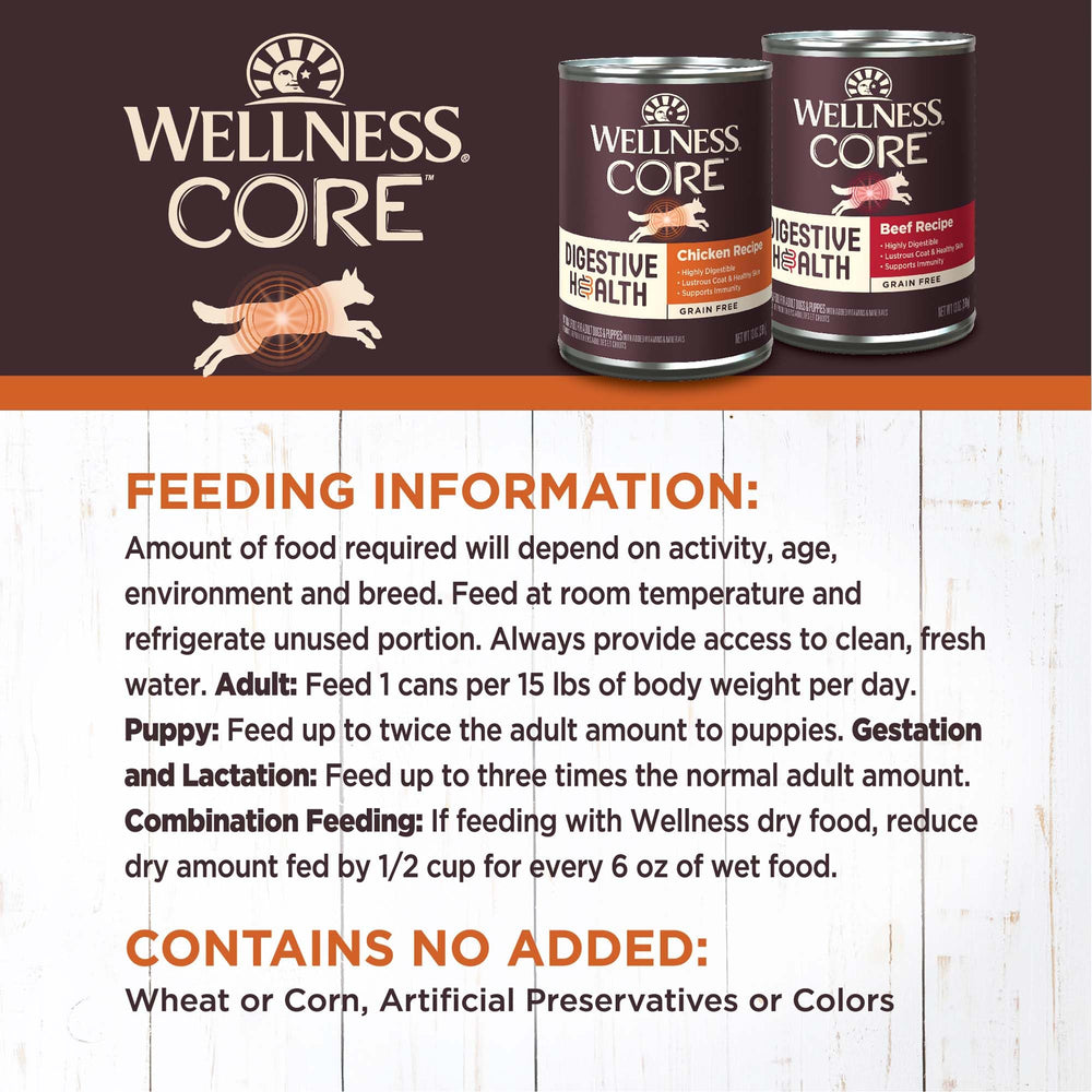 Wellness Core Texture Douce Pâté Poulet: texture douce qui facilite l’alimentation