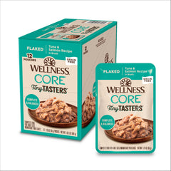 Wellness CORE Tiny Tasters: ensemble de sachets 12x1,75 oz pour repas pratique
