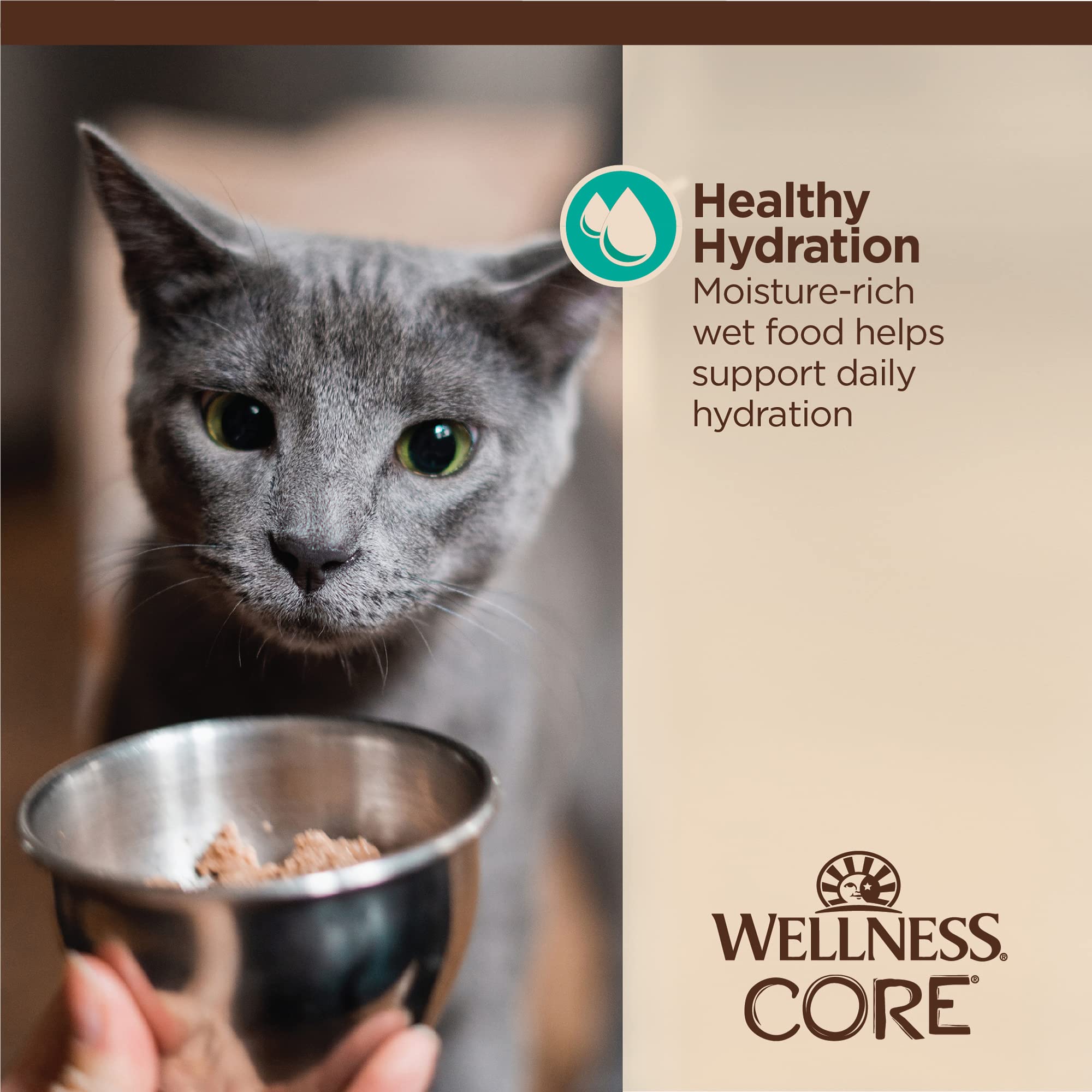 Wellness CORE Tiny Tasters: sachet individuel facile à ouvrir pour chaque repas
