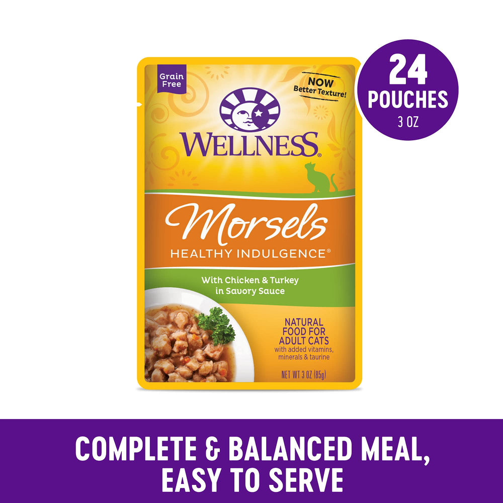 Wellness Gourmets Morsels – aide à l’hydratation quotidienne du chat
