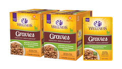 Wellness Healthy Indulgence sachet poulet-dinde-gravy avec appétit et hydratation.