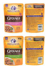 Wellness Healthy Indulgence émincés poulet et dinde en sauce légère, texture variée