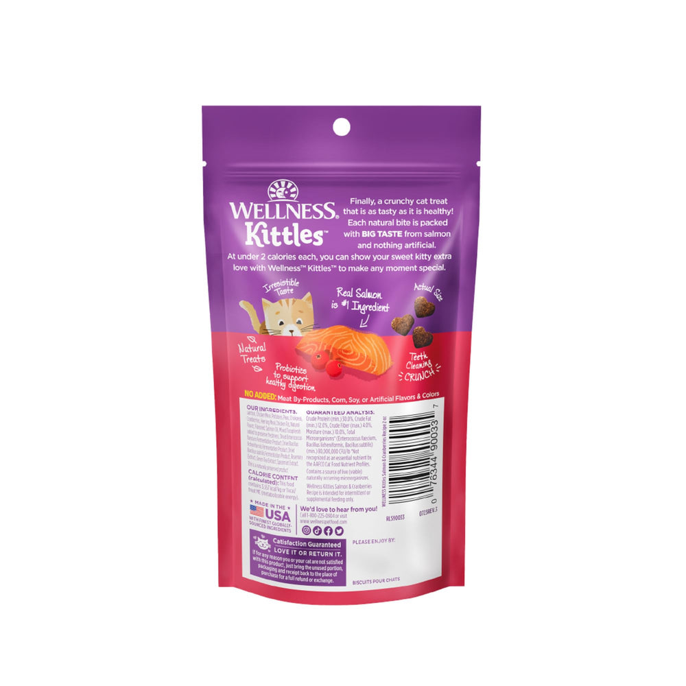 Wellness Kittles friandises dentaires – soutien potentiel à l'hygiène bucco-dentaire
