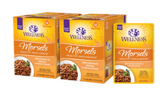Wellness Morsels pour chat: sachet poulet et saumon, repas pratique et protéiné
