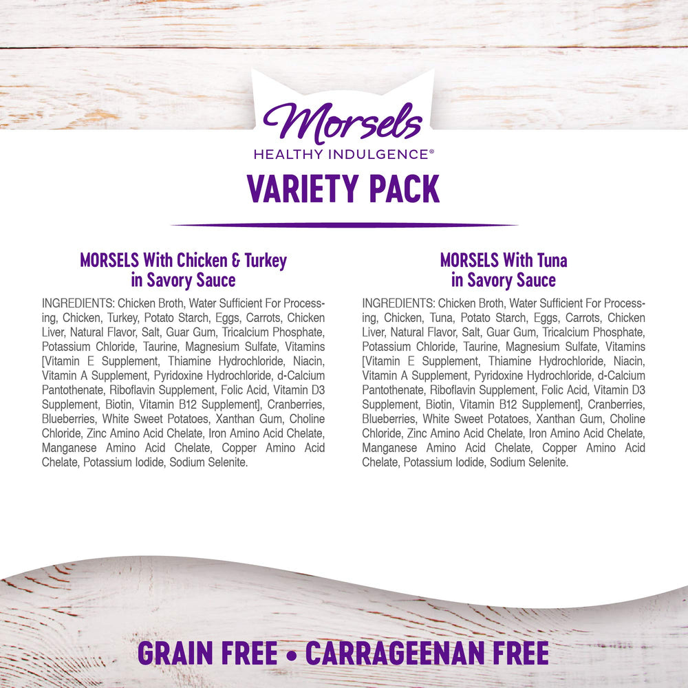 Wellness Morsels sans cereales chat sans additifs