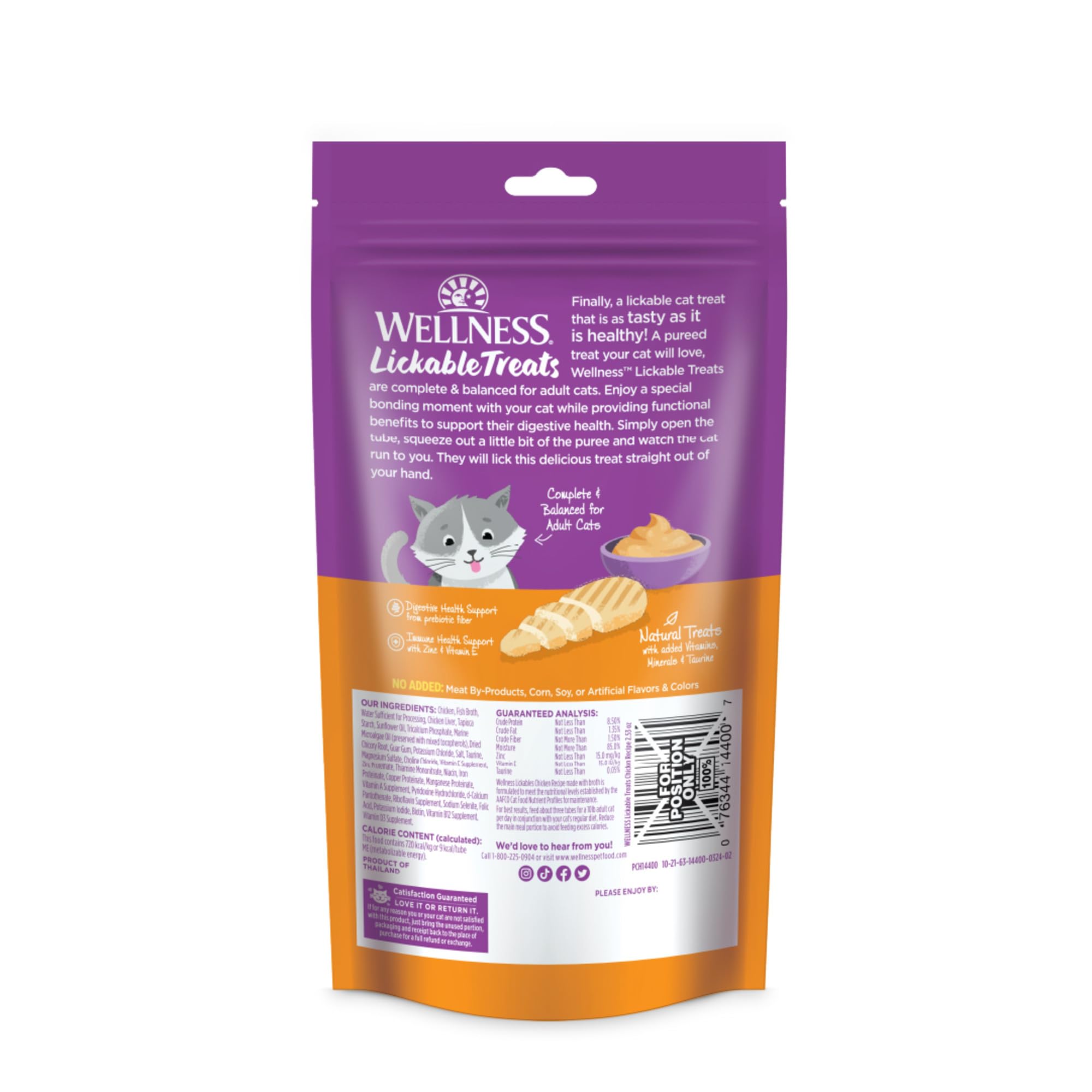 Wellness poulet pour garniture de repas, polyvalente.