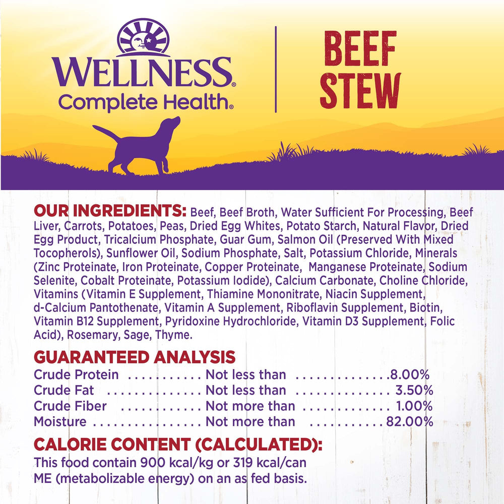 Wellness ragout boeuf conserve: texture maison et appétence naturelle.