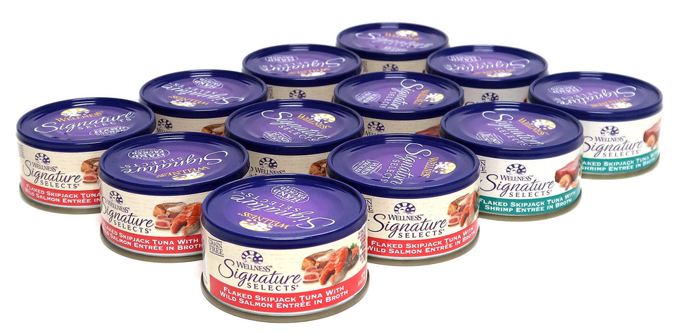 Wellness Signature Selects : boîtes faciles à ouvrir, repas pratique pour votre chat.