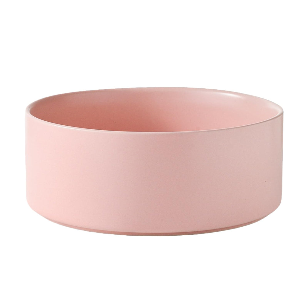 Bol Welloyed en céramique 8 pouces, capacité 70 oz, idéal pour nourriture ou eau.