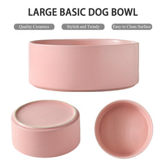 Bol Welloyed 70oz pour eau et nourriture, grande capacité pour chiens actifs.