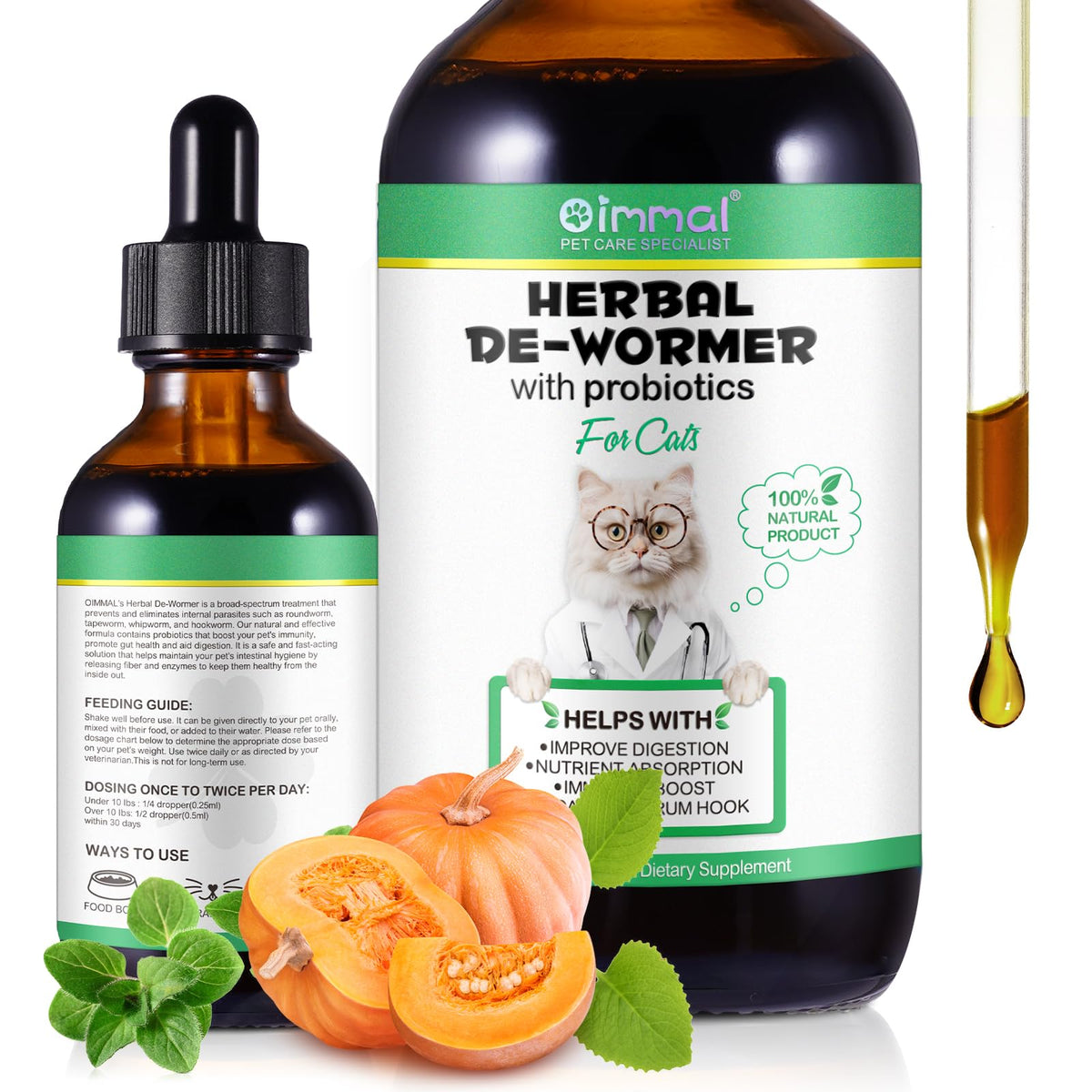 Welosuer – gouttes pour chats, soutien bien-être quotidien.