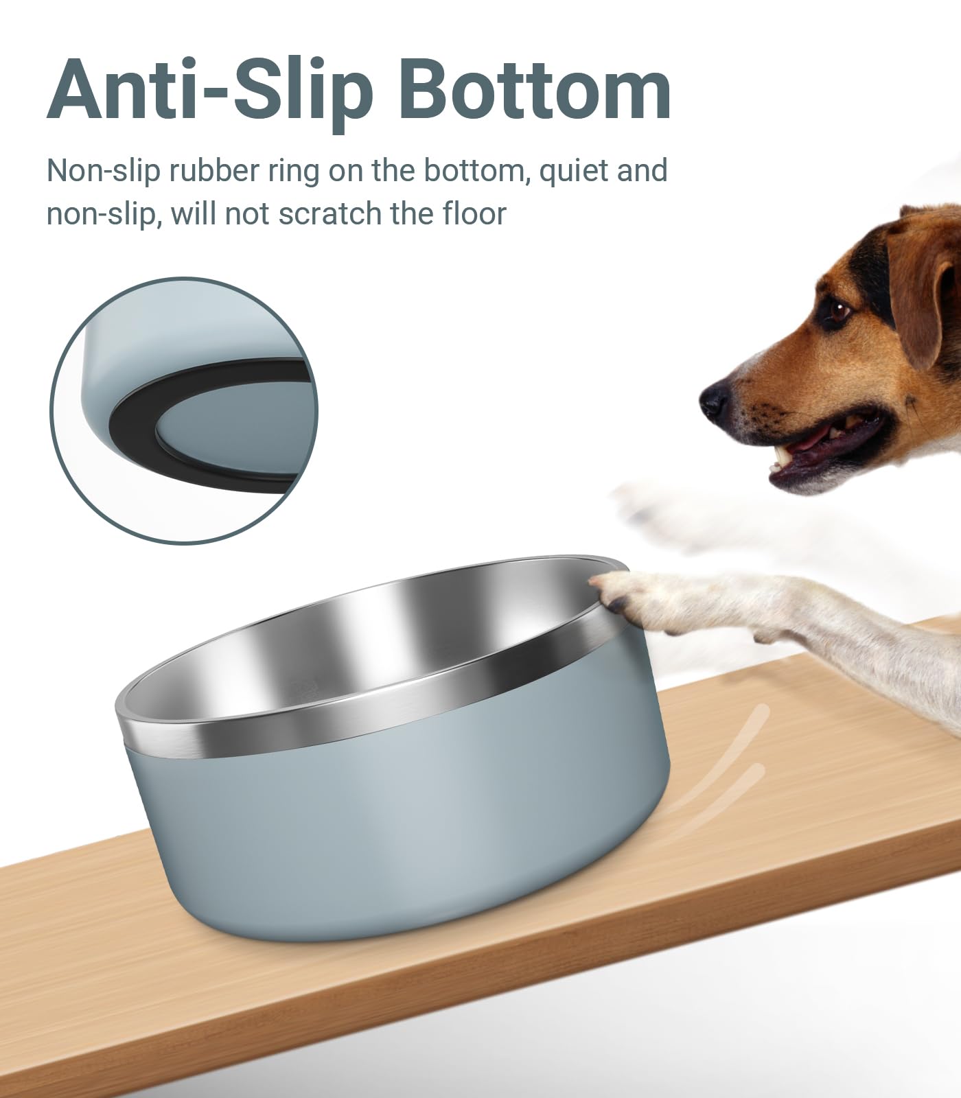 Wenbokmin résistant aux dents, bol durable pour repas récurrents.