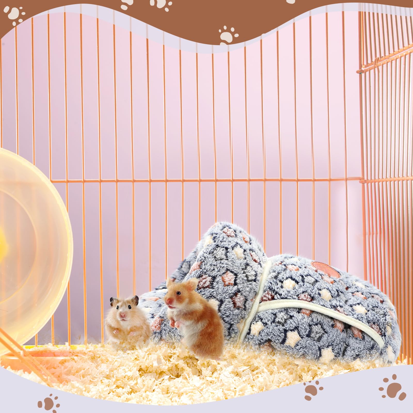 Wenqik usage multi-animaux: adaptable à plusieurs petits animaux.