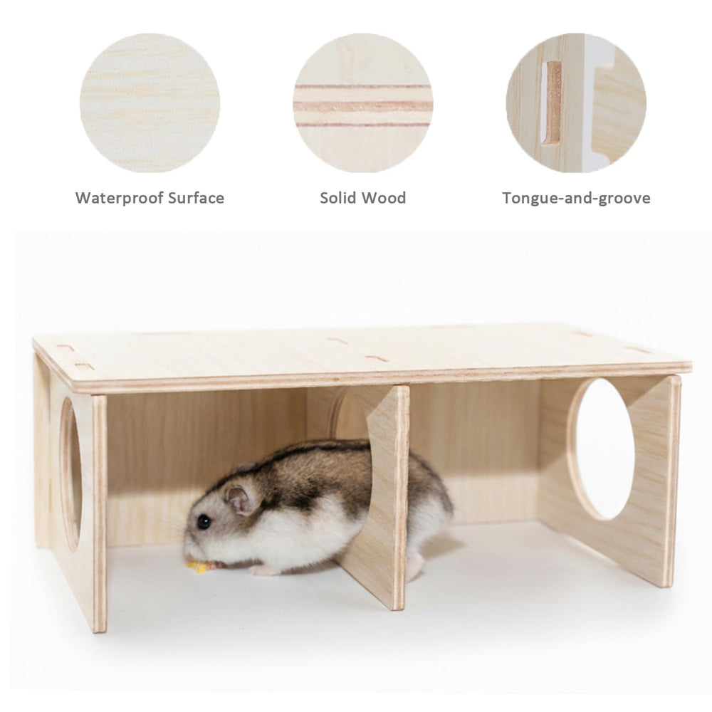 Wenriko Hamster Peep Tunnel nettoyage rapide grâce à la surface imperméable.