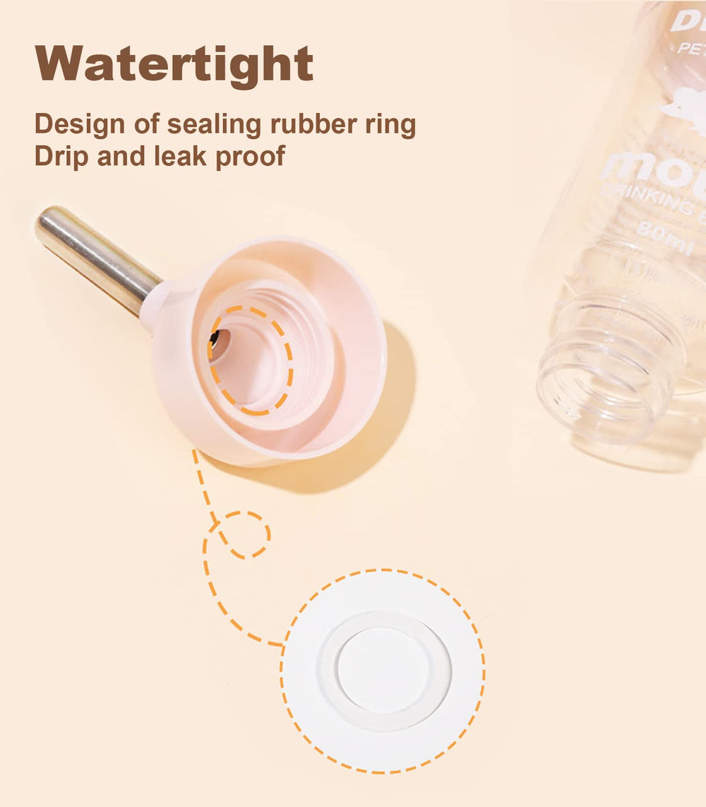 Utilisable au quotidien: bouteille d'eau Wenriko pour hamster dans n'importe quelle cage.