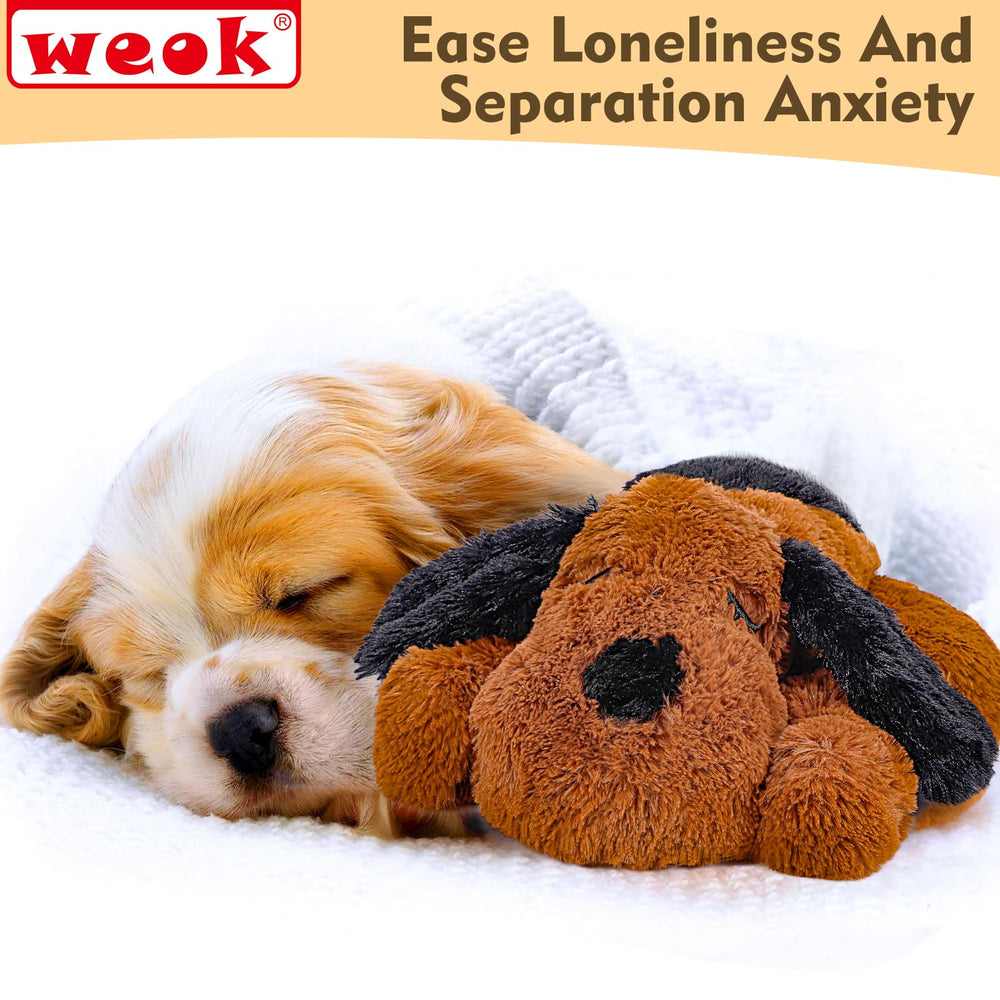 WEOK doudou chien apaisement lors des séparations et voyages.