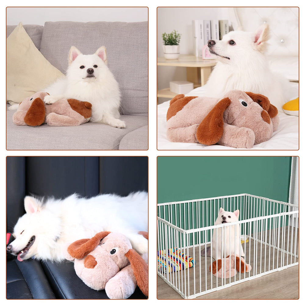 WEOK peluche brun chaleureuse, design agréable dans la pièce.