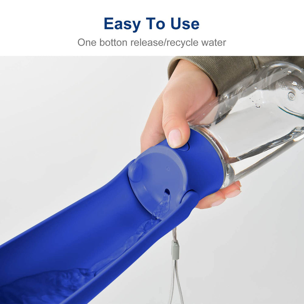 WePet bouchon de fermeture étanche pour éviter les fuites lors des sorties.