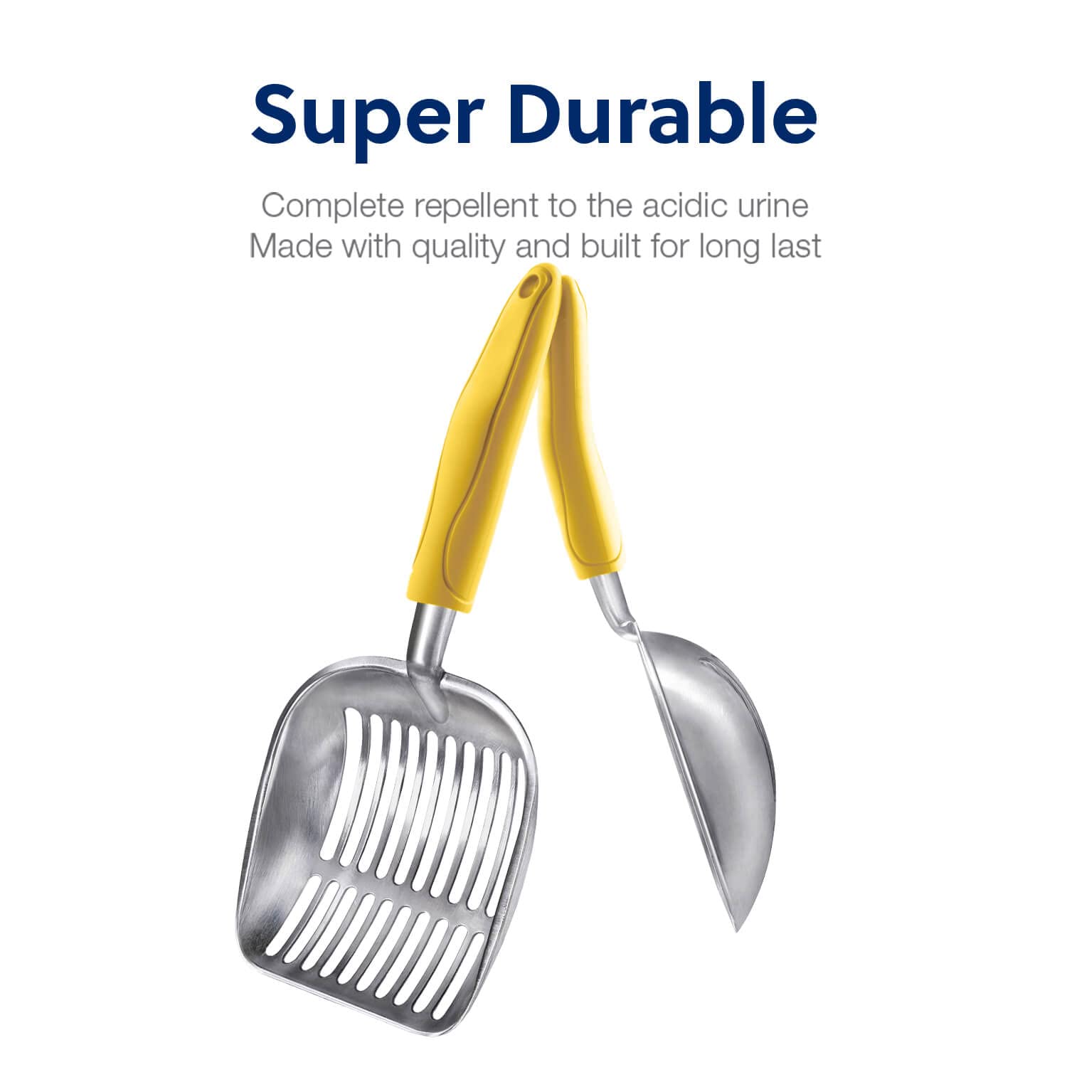 WePet design durable, idéal pour l’usage quotidien du bac à litière.