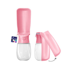 WePet gourde pliable pour chien, vue avant, pratique en promenade.