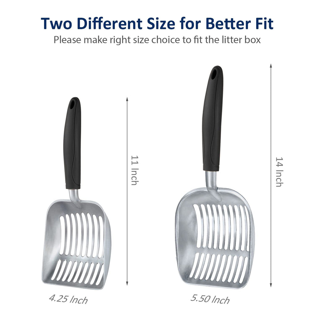 WePet grille-de-sifage-profonde — sépare facilement les amas et laisse passer la litière propre.