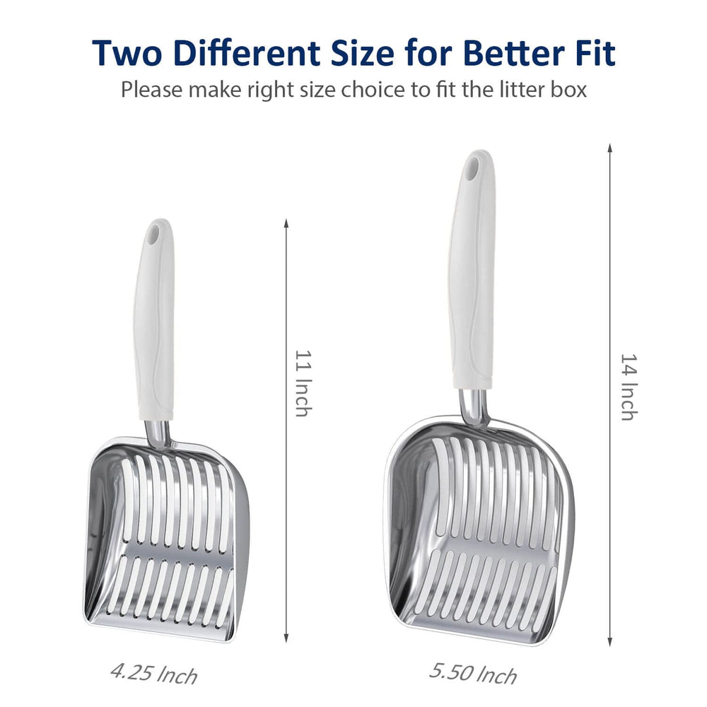 WePet pelle-litière aluminium-nettoyage-efficace, aide à gagner du temps lors du ramassage quotidien.