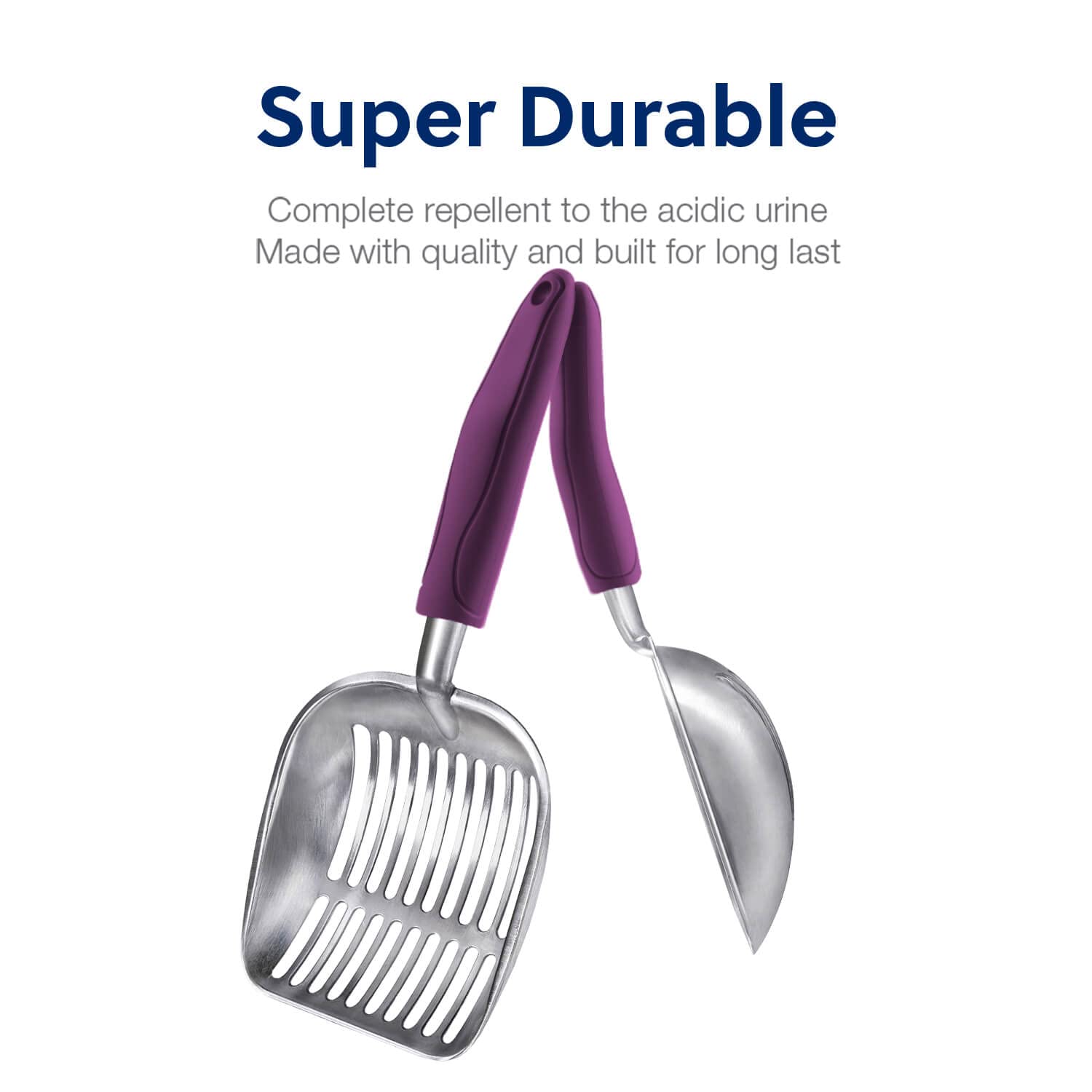 Bord lisse sans denture facilitant le nettoyage quotidien.