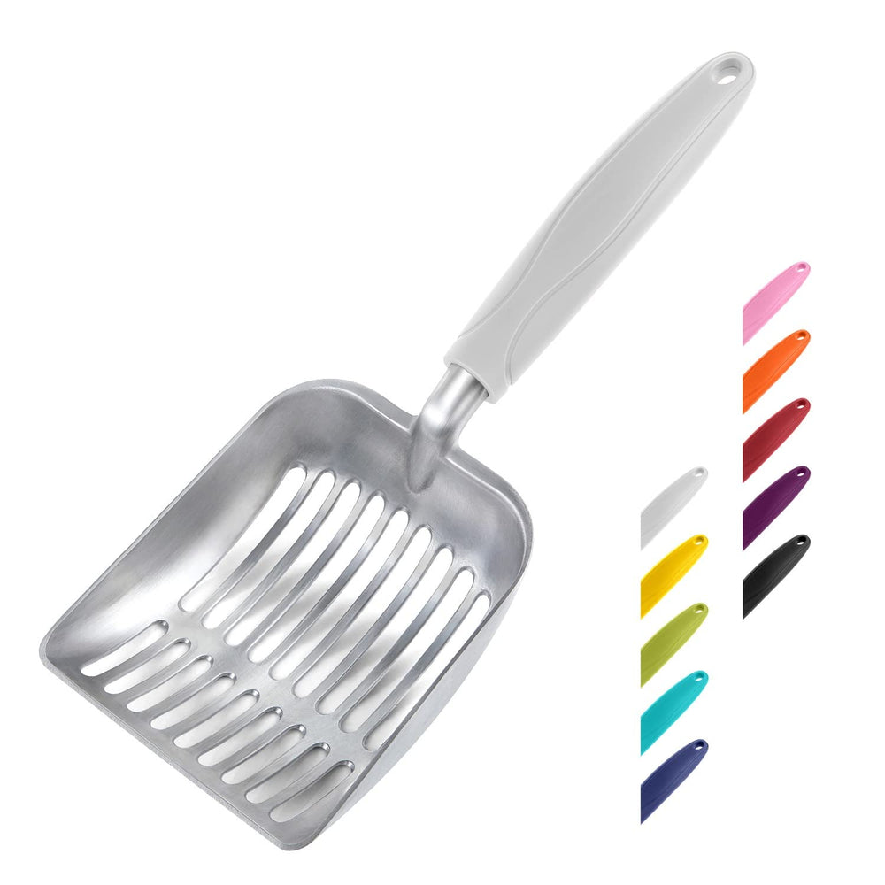 WePet pelle-litière en alliage aluminium, précision pour déloger les amas.