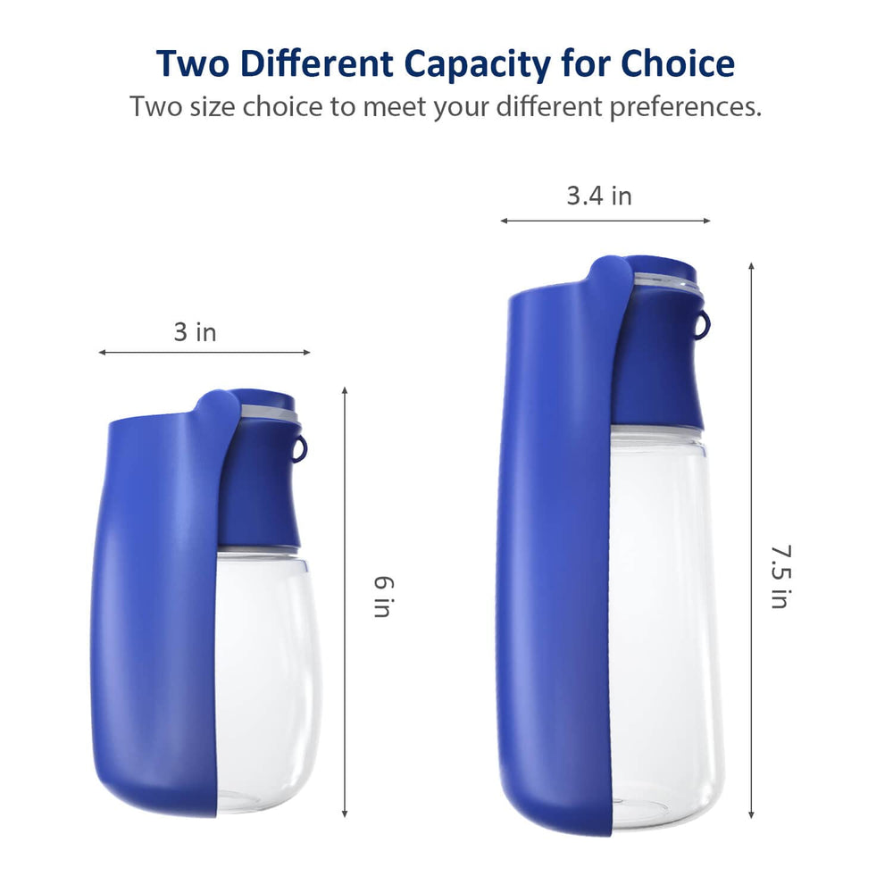 WePet option de transport pratique se glissant facilement dans un sac.