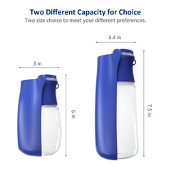 WePet option de transport pratique se glissant facilement dans un sac.
