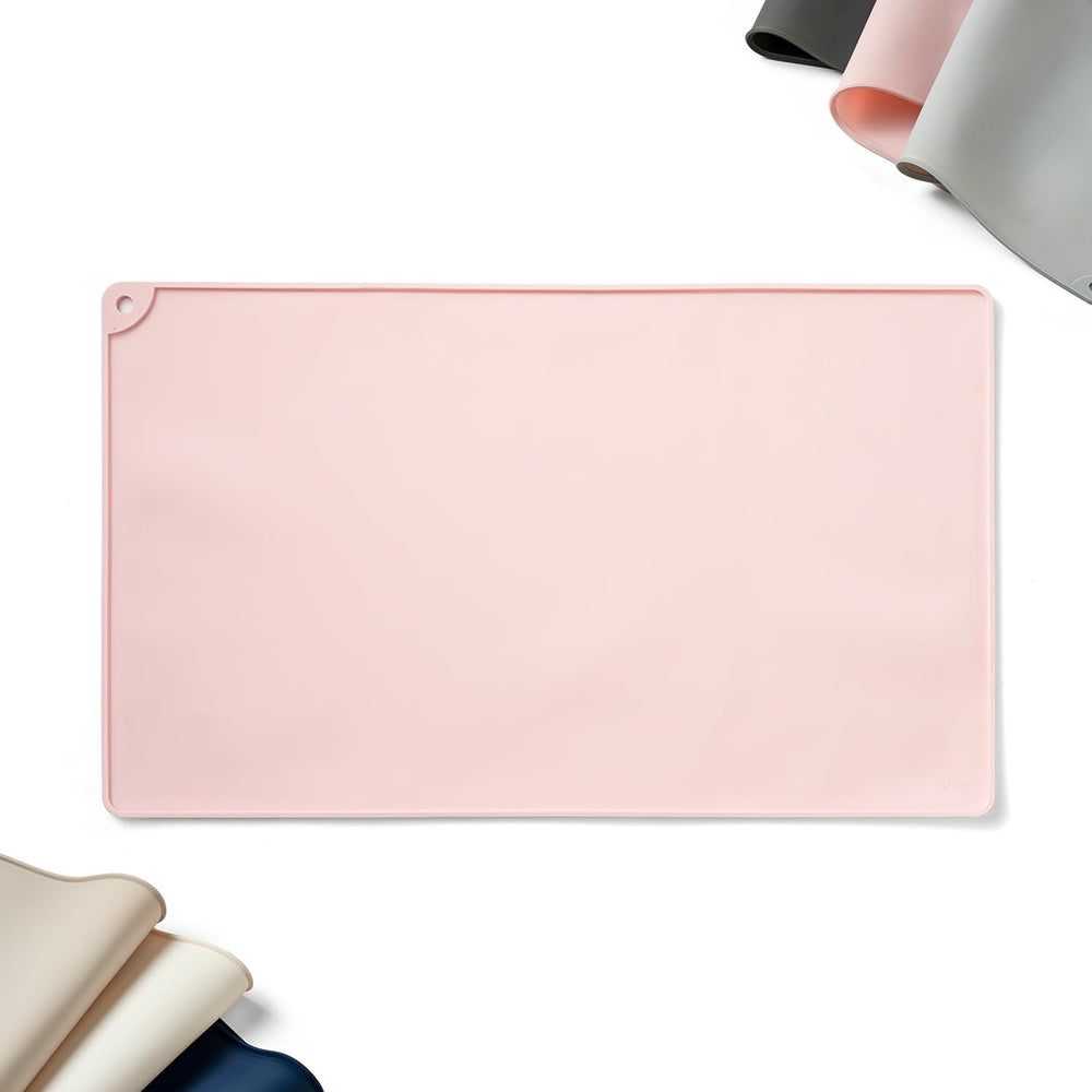 WePet Tapis alimentation anti-glisse 20x12, empêche les débordements.