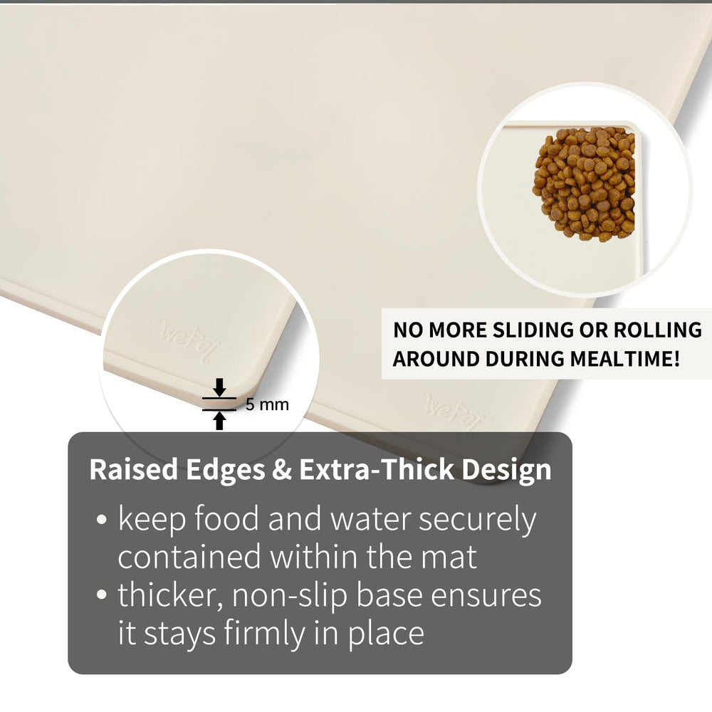 Surface lisse WePet, nettoyage rapide après les repas.