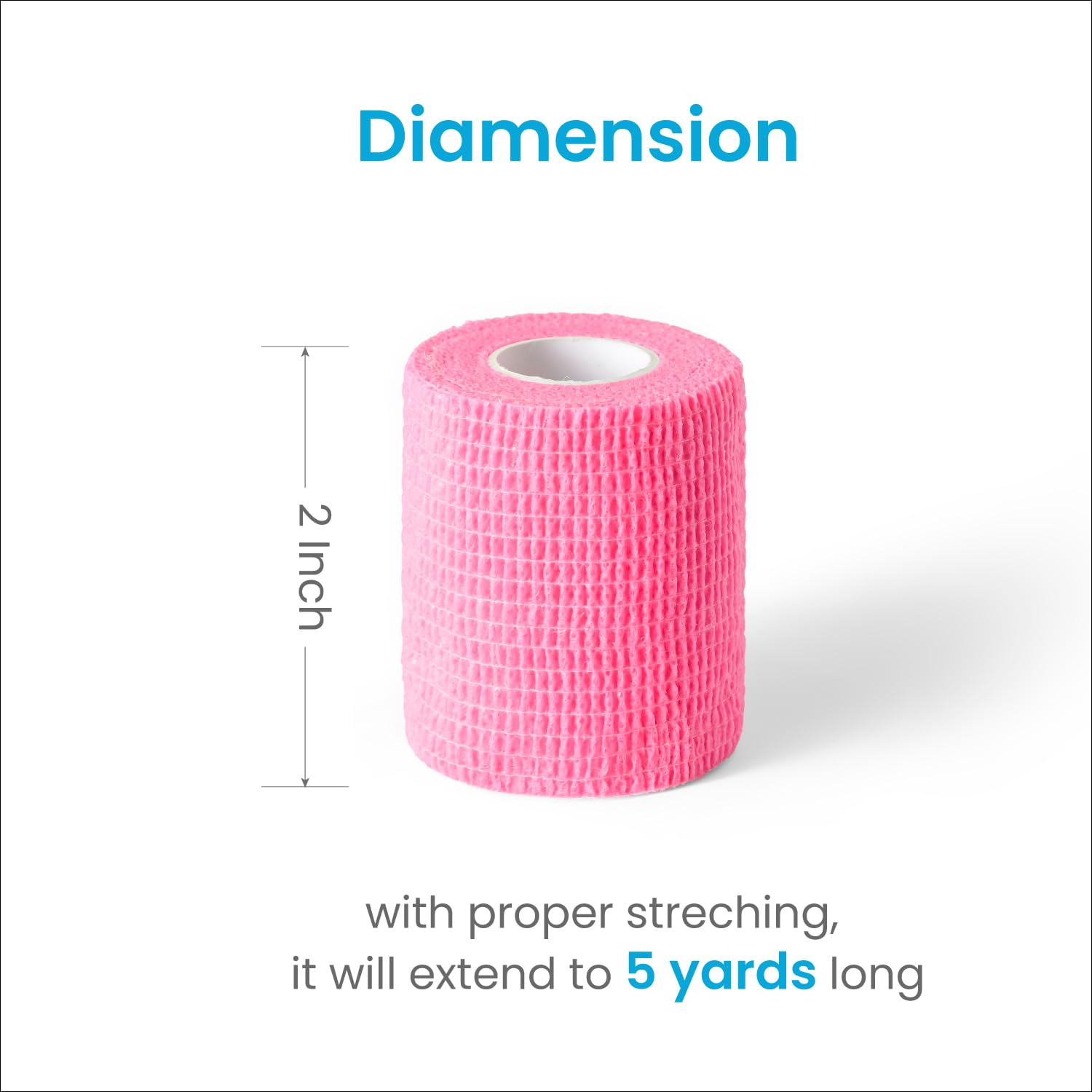 WePet Wrap – auto-adhésif uniquement au tissu, sans coller au poil.