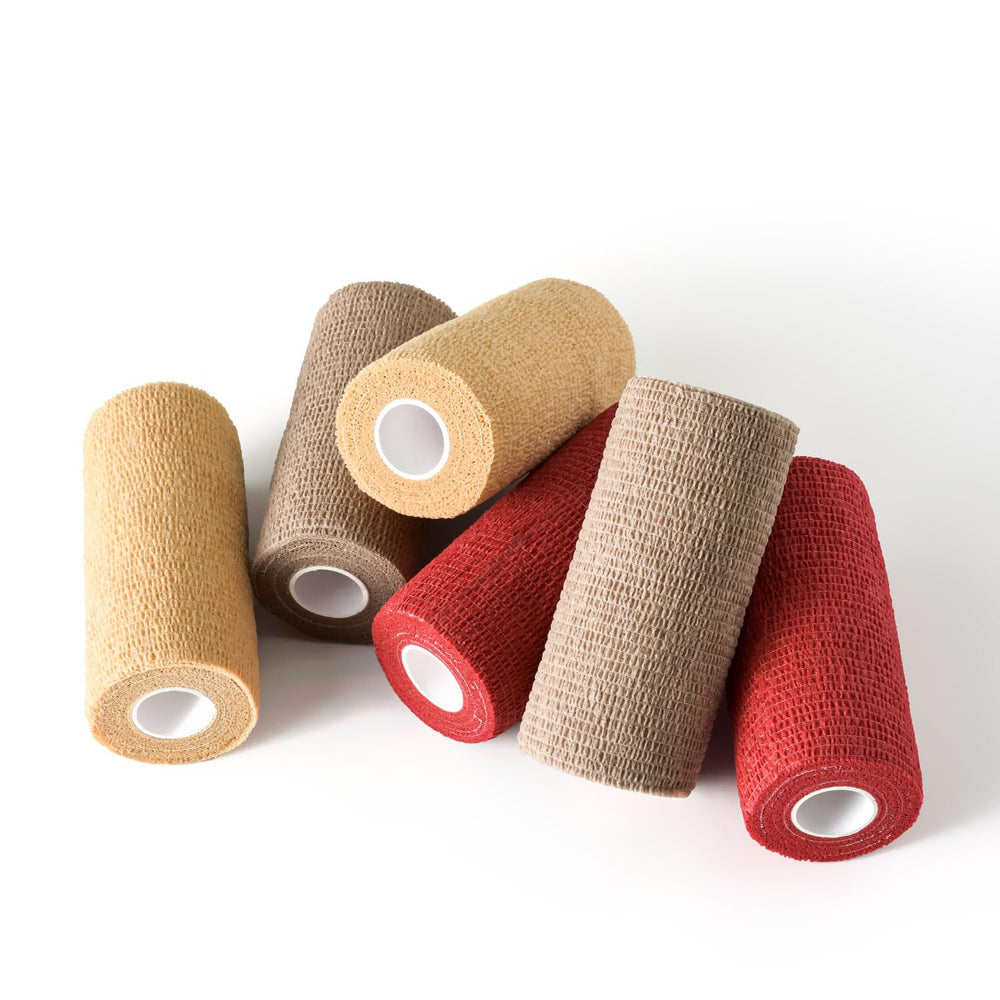 WePet Wrap enveloppe patte de chien, soutien doux et sans adhérence sur le pelage.