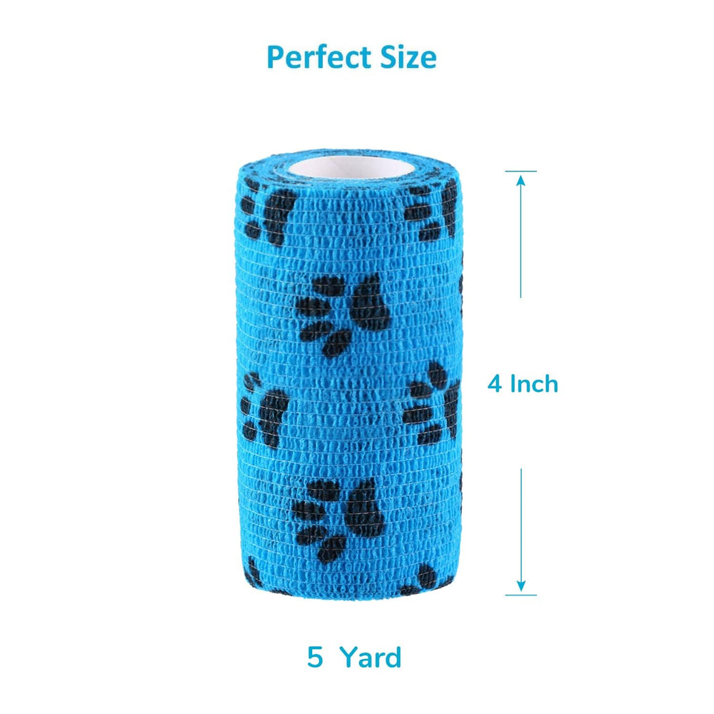 WePet Wrap blessures 4inch, couverture rapide des plaies et confort.