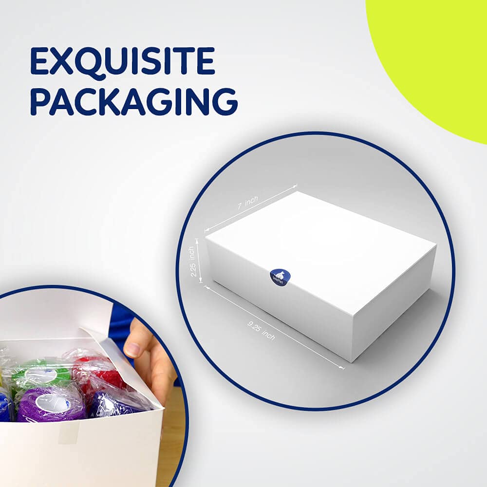 WePet Wrap dimension 2 pouces largeur adaptée à différentes zones