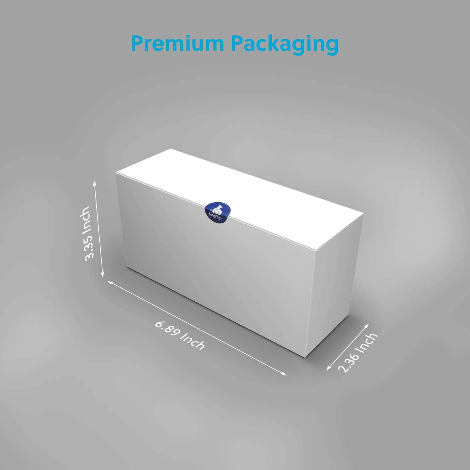 WePet Wrap emballage individuel en cellophane: hygiénique et prêt à l'emploi.