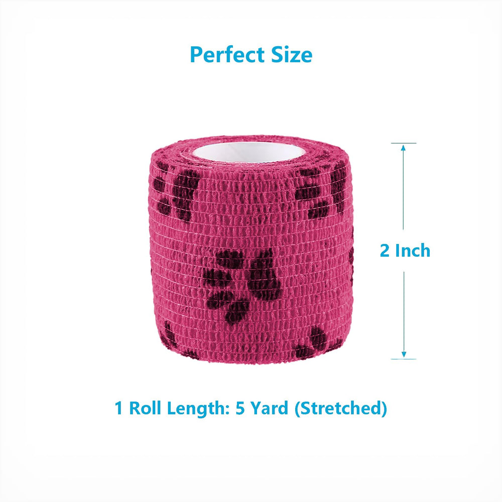 WePet Wrap materiau elastique, offre soutien et confort autour des pattes et plaies.