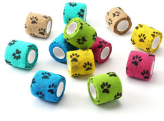WePet Wrap couleur verte, pansement élastique auto-adhésif, confort et sécurité pour votre animal