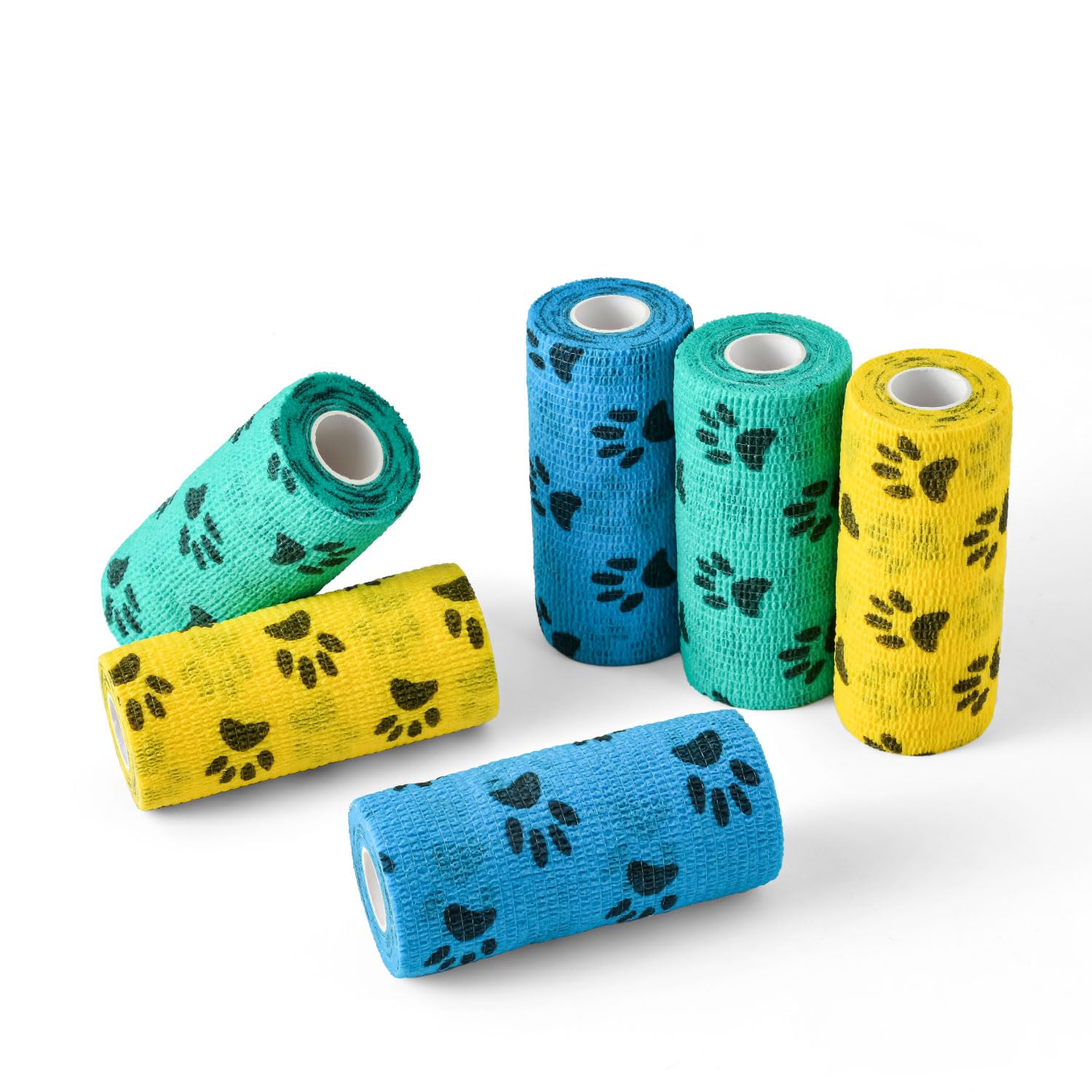 WePet Wrap pattes 4inch, protection douce sans coller au poil.