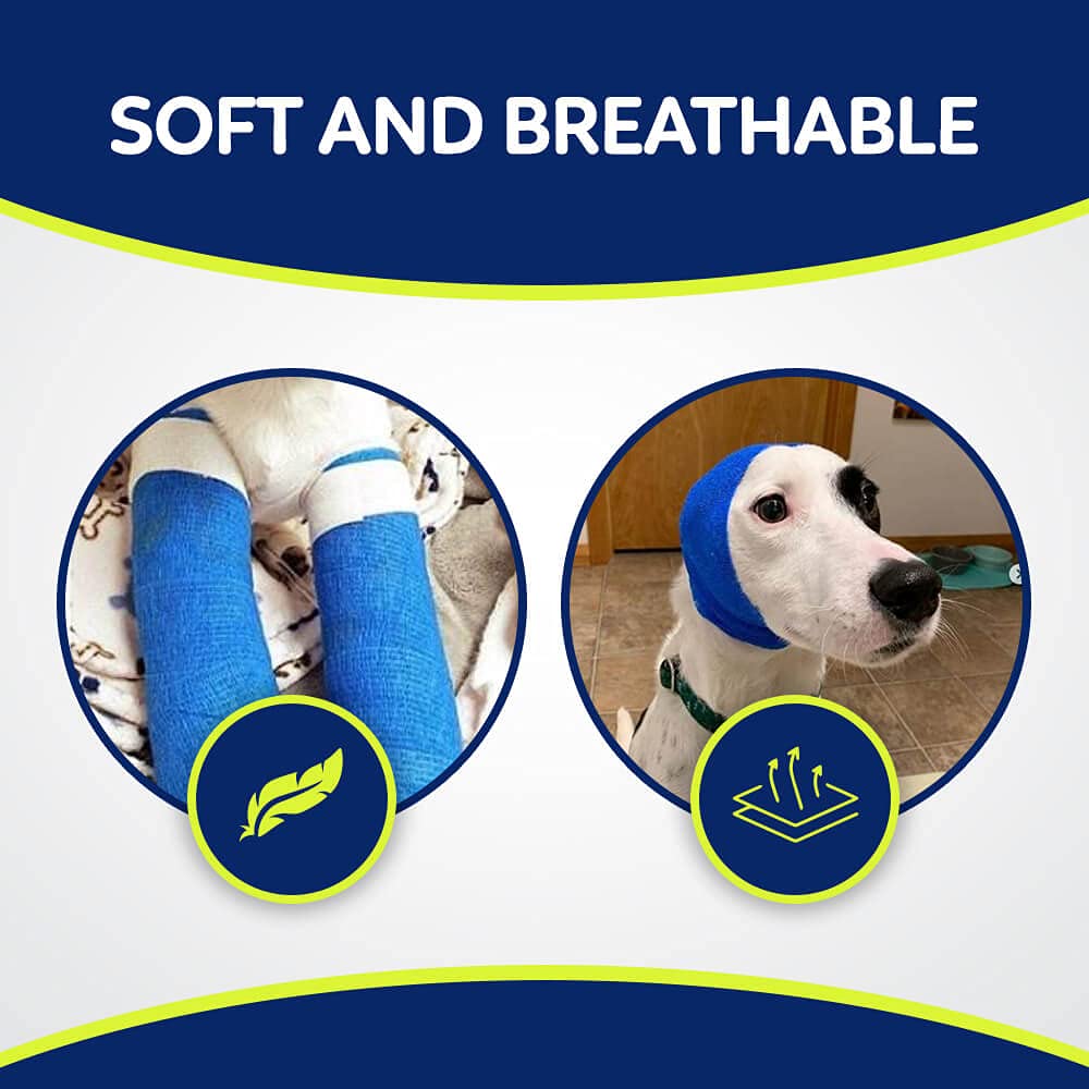 WePet Wrap pour chiens et chats pratique sur blessures mineures