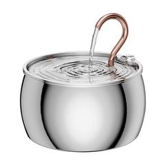 WEPOIU fontaine chat inox 2,5L ensemble—hydratation pratique pour chat.