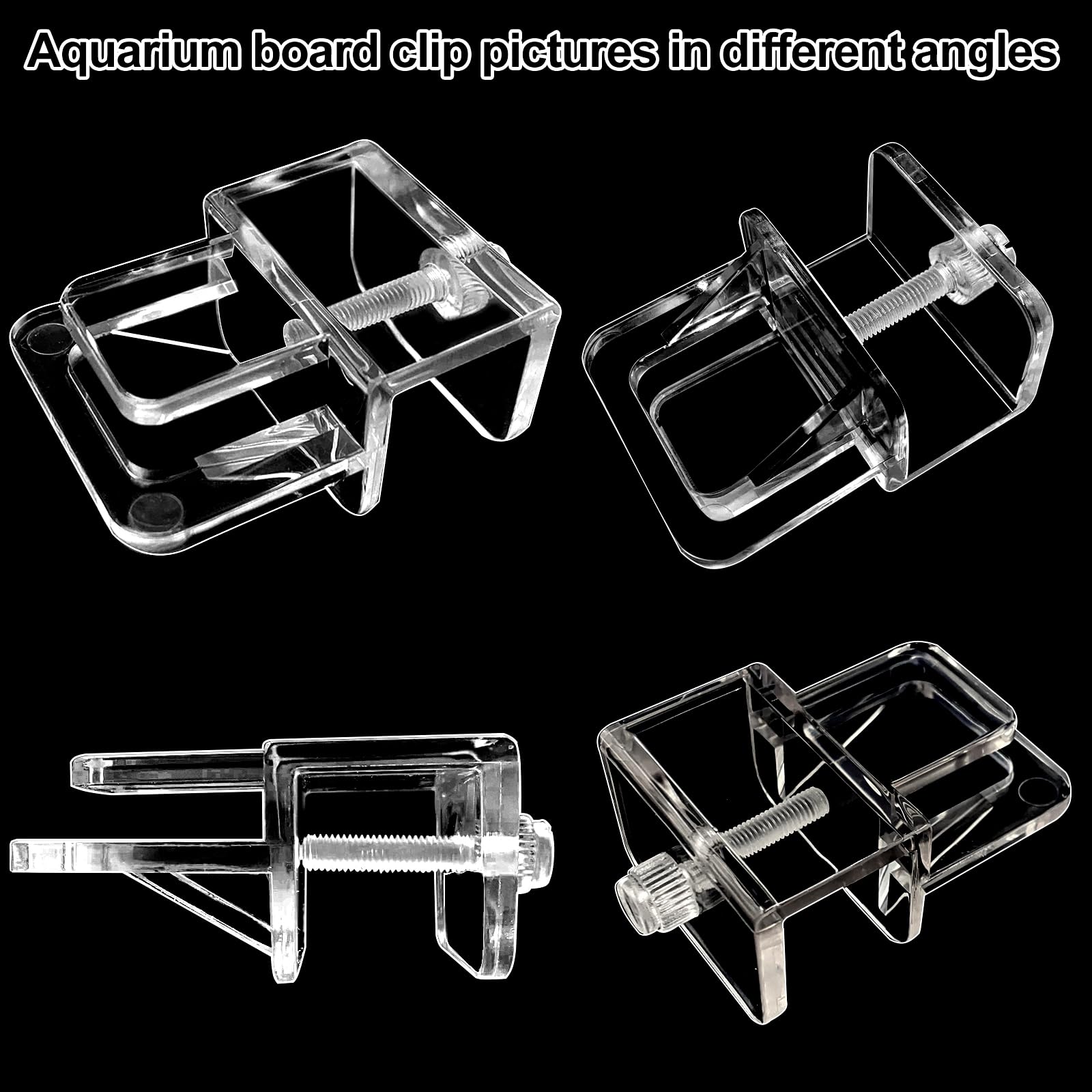 Weramics accessoires-couvercle-aquarium-6-pièces comprend vis et capuchons