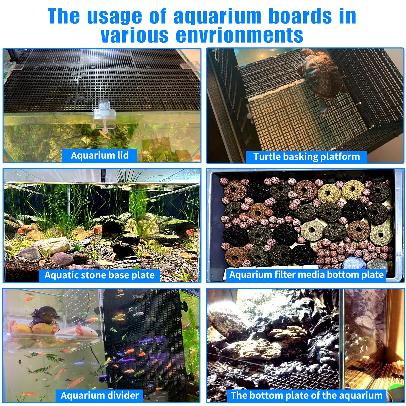 Weramics diviseur aquarium, découpe possible, adaptation sur mesure.